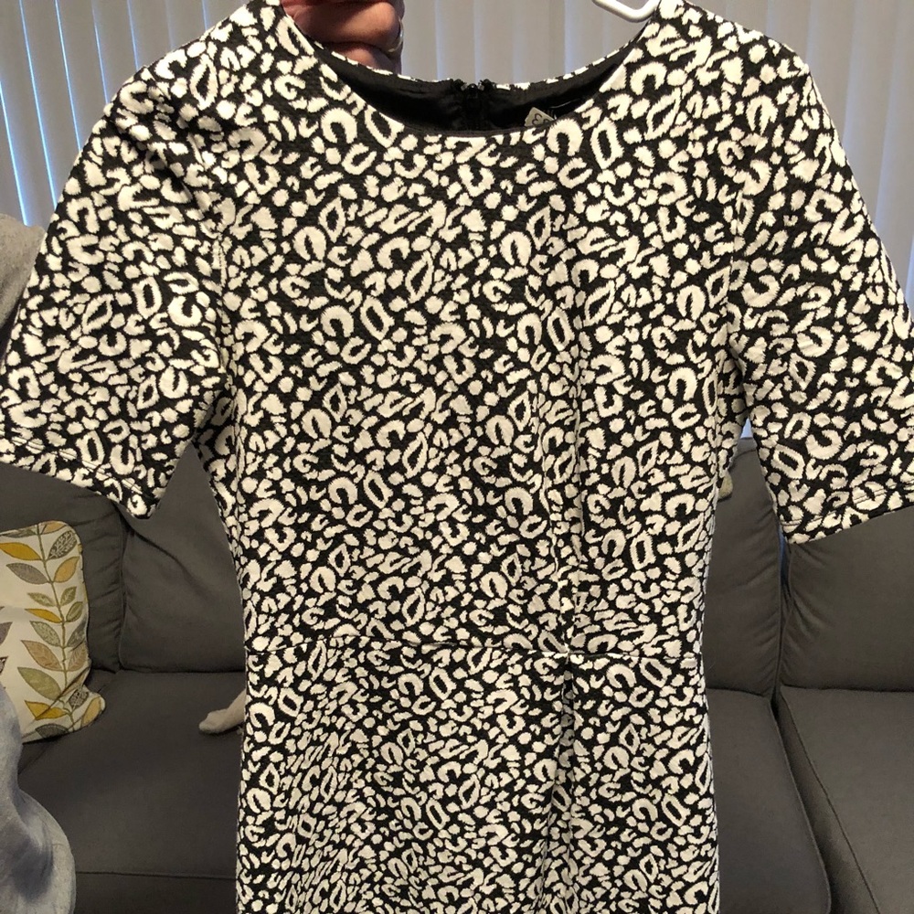 Black and White Dress